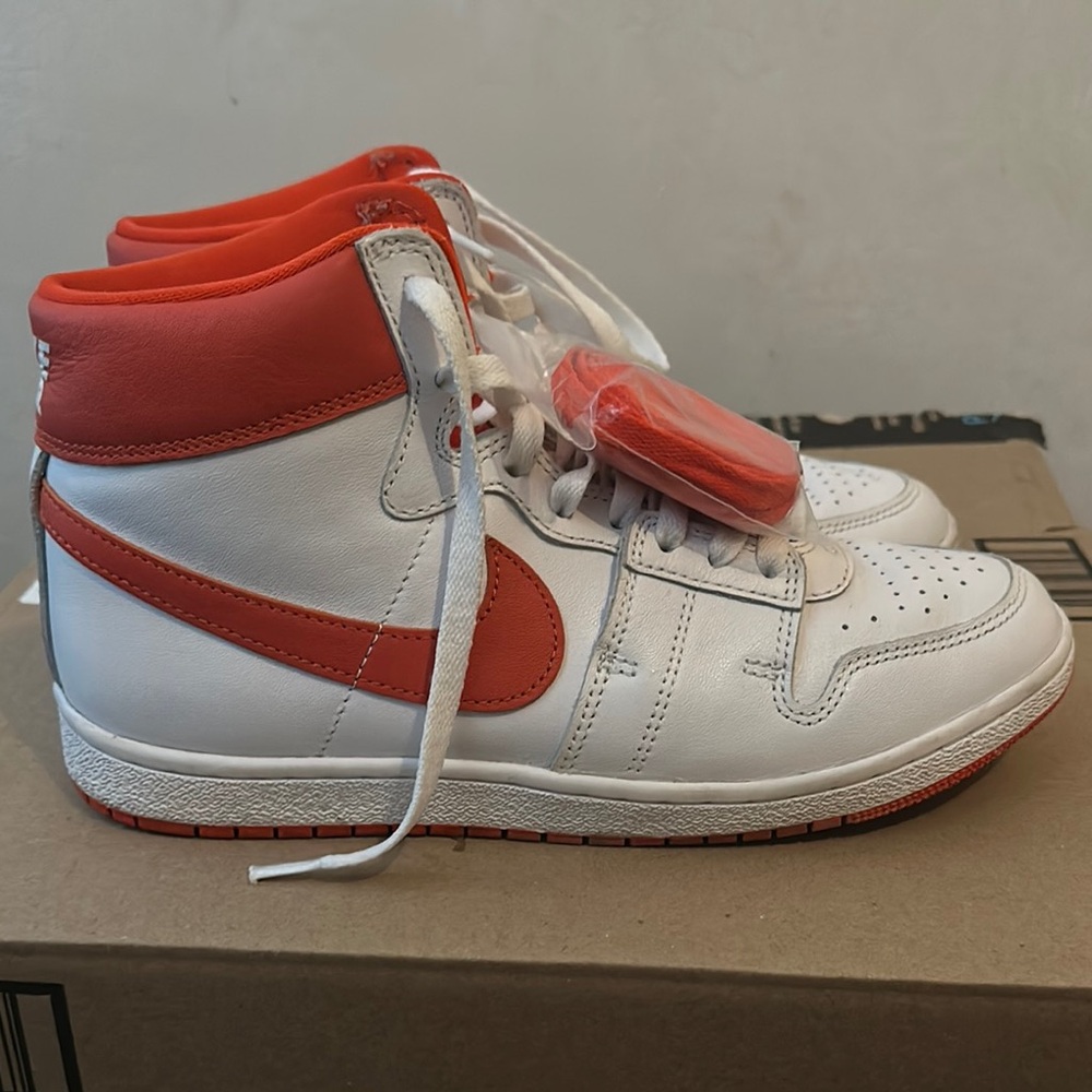 Nike Airships orange size 9 previous owned by youtuber Sethfowler